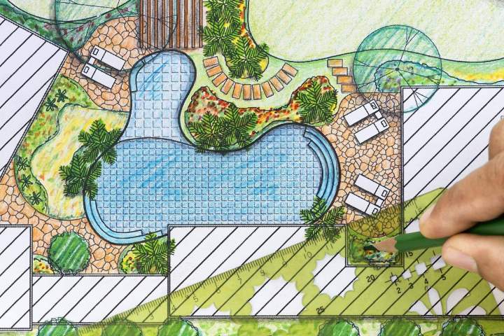 Conception plan piscine Tulle