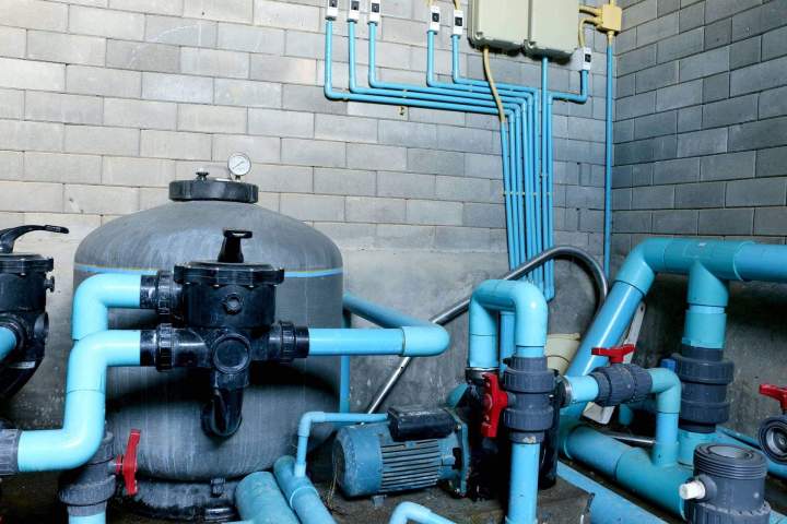 Local technique piscine Tulle